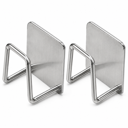 Stainless Steel Wall Mount Cutting Board &amp; Lid Holder
