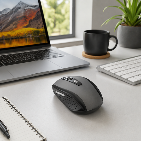 2.4G Wireless Optical Mouse with USB Receiver