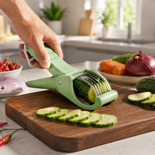 Stainless Steel Manual Vegetable &amp; Fruit Slicer