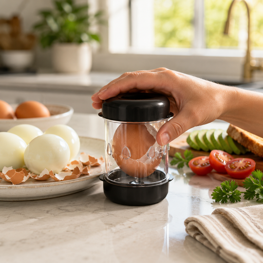 Automatic Egg Shell Peeler for Hard-Boiled Eggs