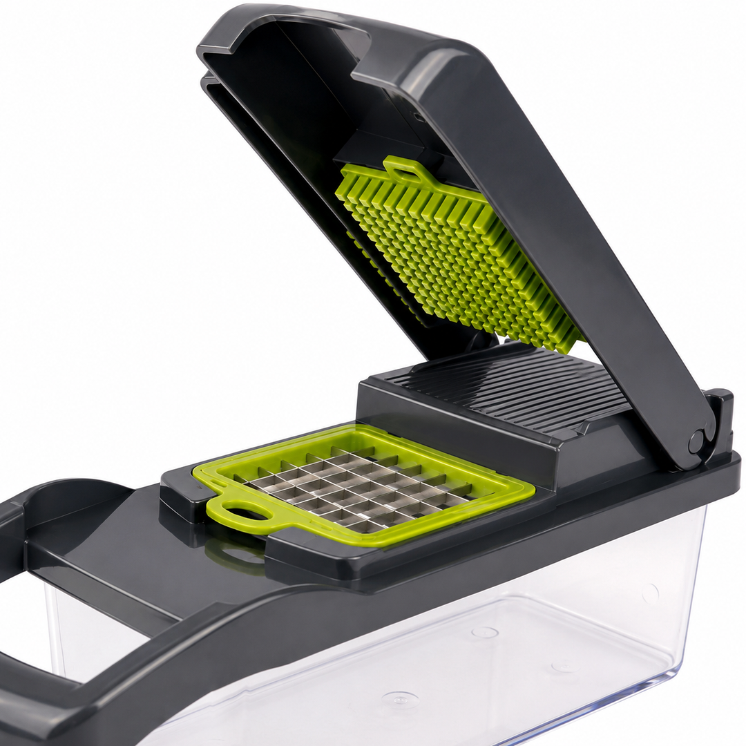 16-in-1 Manual Vegetable Chopper with Storage Container