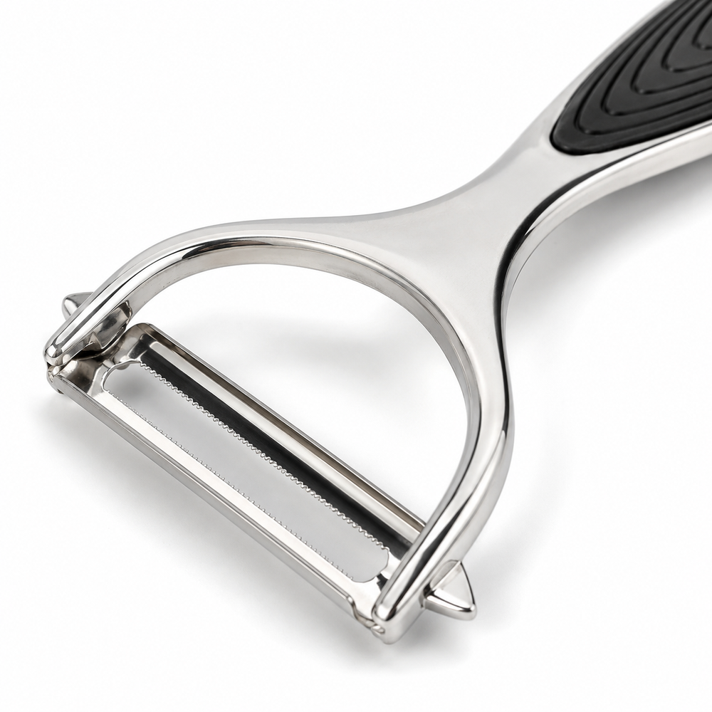 Stainless Steel Swivel Vegetable Peeler with Potato Eye Remover
