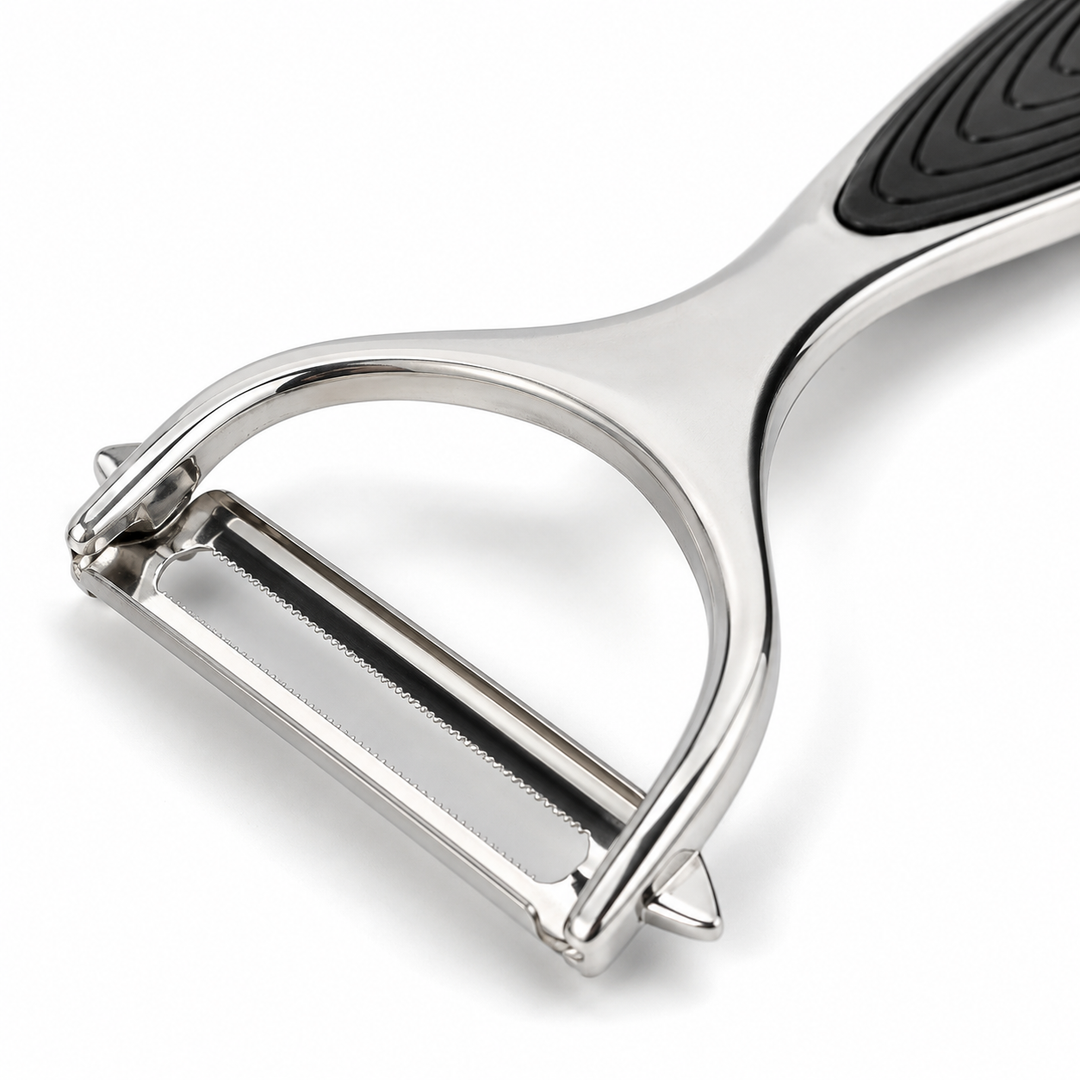 Stainless Steel Swivel Vegetable Peeler with Potato Eye Remover