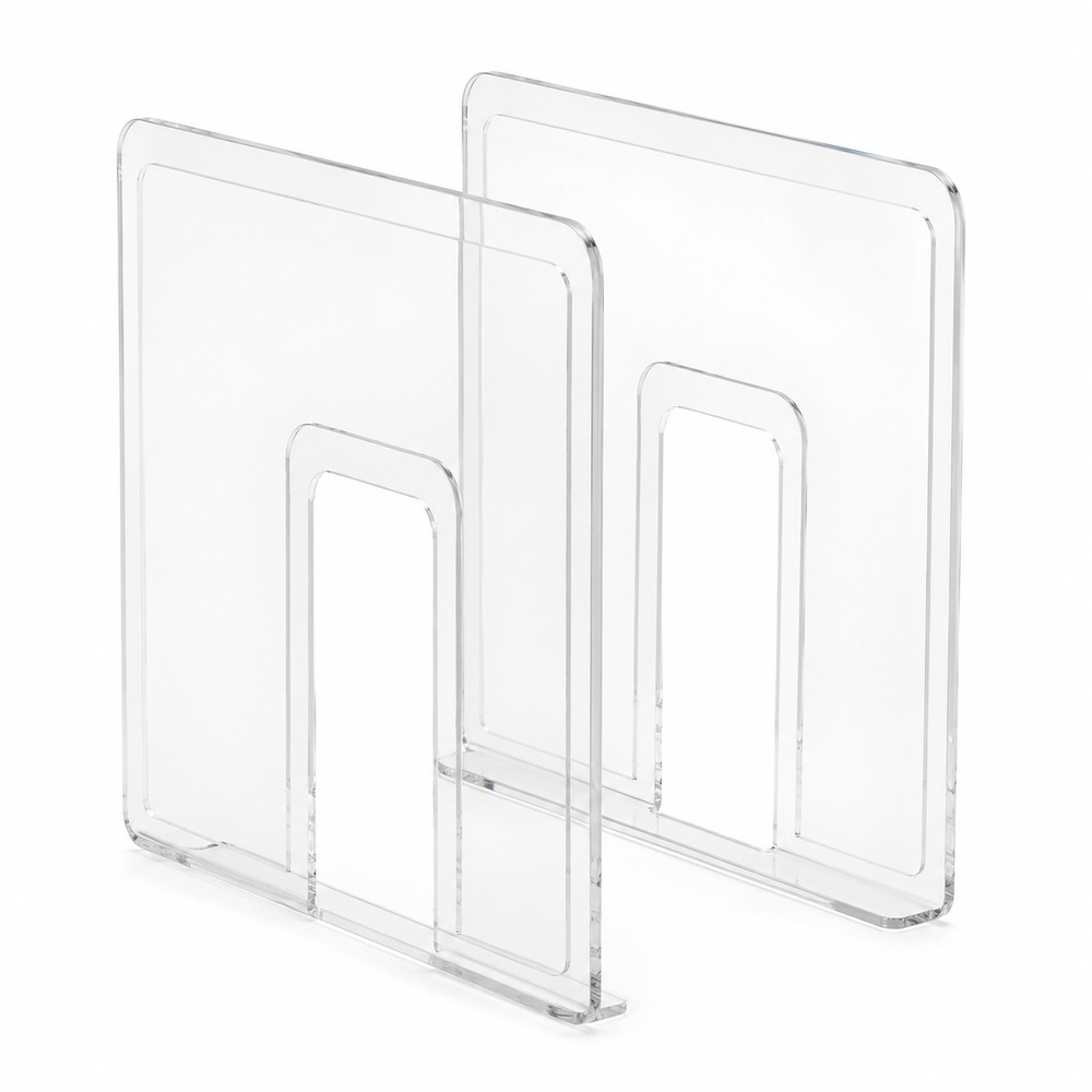 2-Pack Clear Acrylic Handbag Organizer for Closet Storage