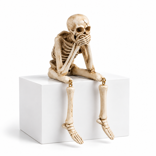 See No Evil Skeleton Figurines Set of 3