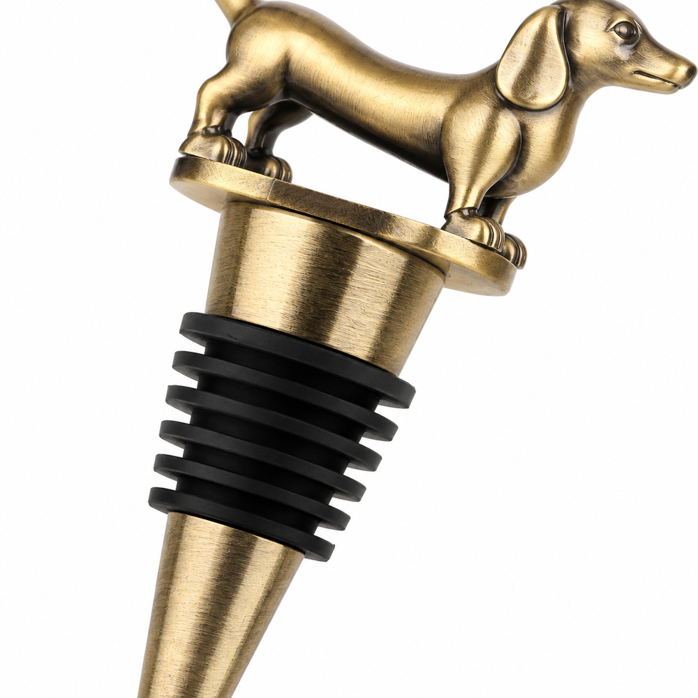 Dachshund Dog Wine Bottle Stopper