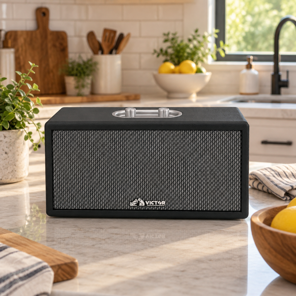 Victor Portable Bluetooth Speaker with FM Radio