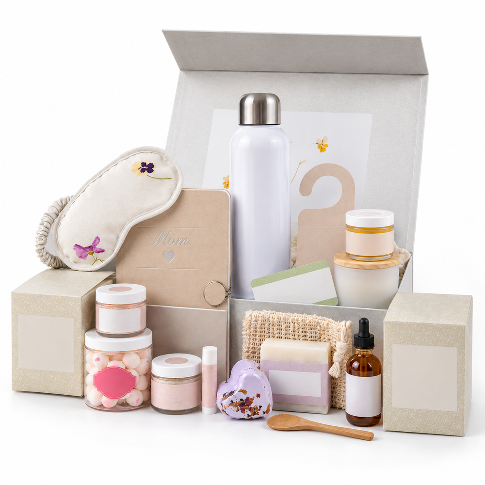 New Mom Natural Skincare & Pampering Gift Box