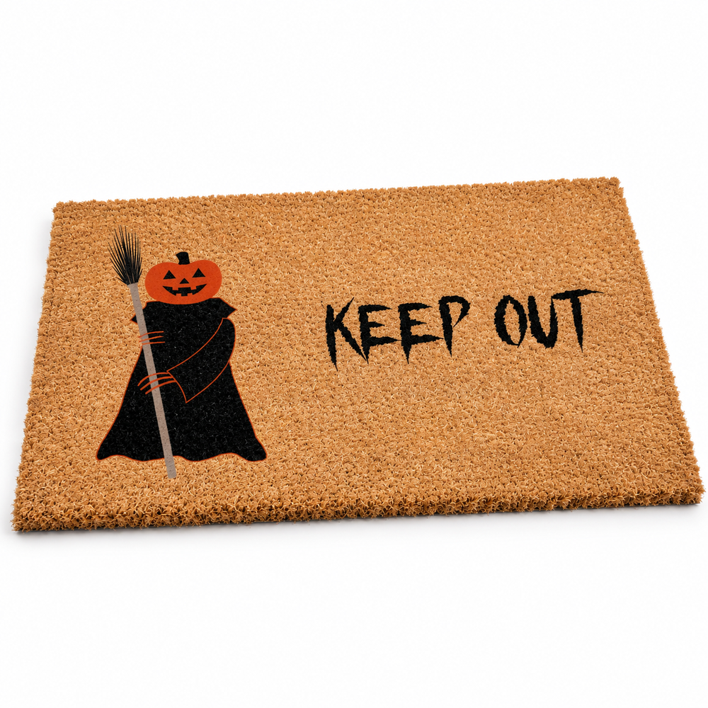 Halloween Outdoor Coir Door Mat 24" x 36"