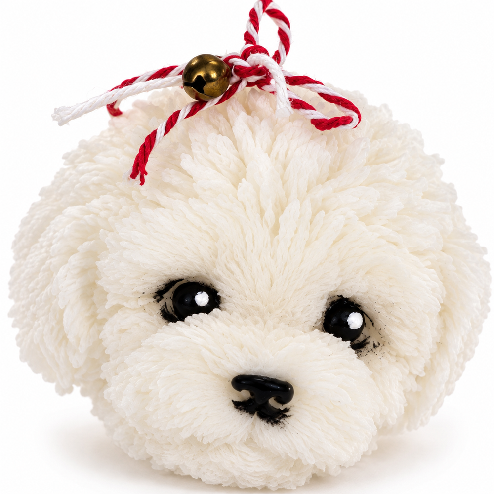 Cute Puppy Head Soy Wax Candle for Dog Lovers