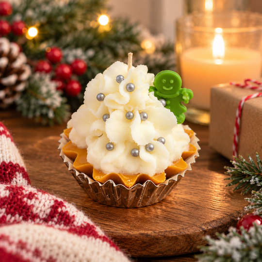 Cupcake Soy Wax Candle in Gift Box – 4 oz