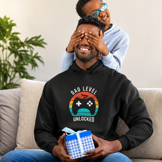 Dad Level Unlocked Hoodie
