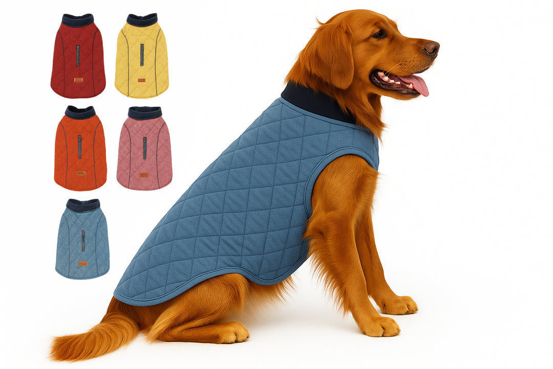Cozy Quilted Dog Winter Coat