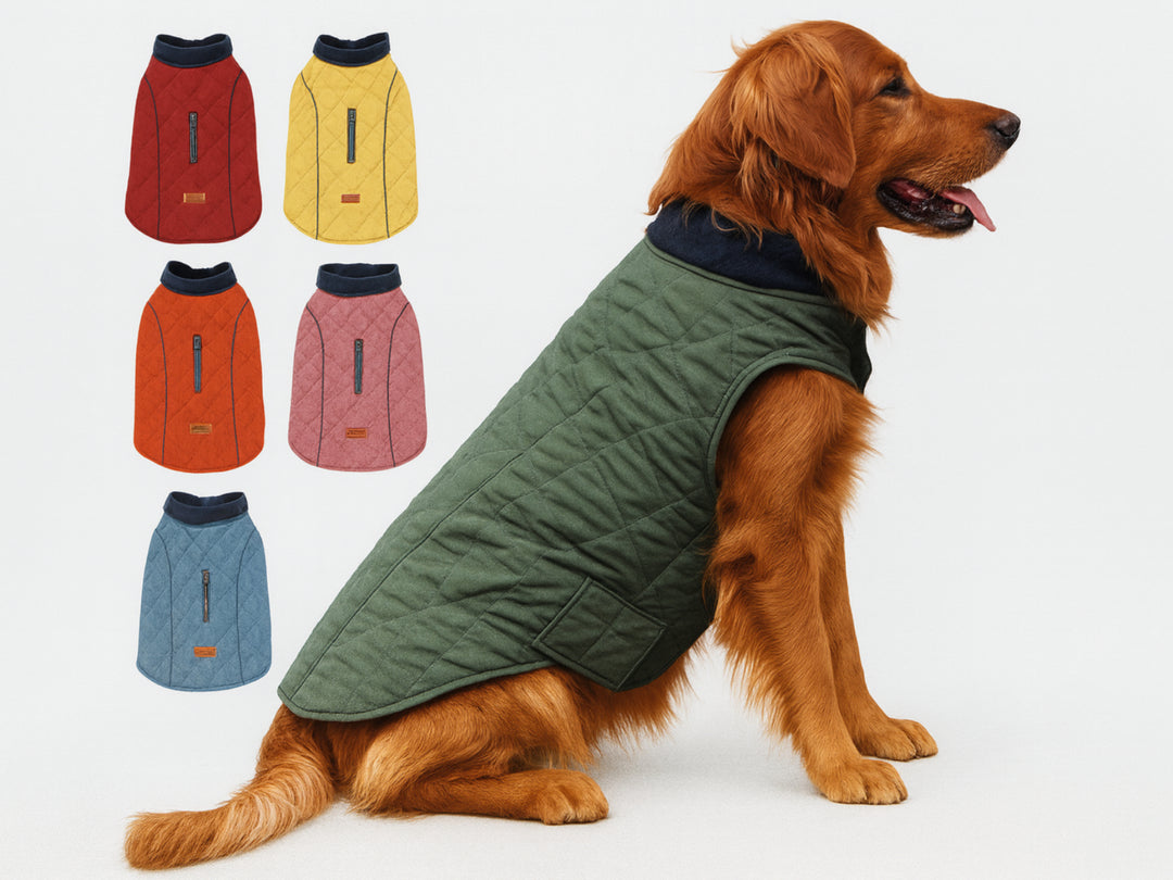Cozy Quilted Dog Winter Coat