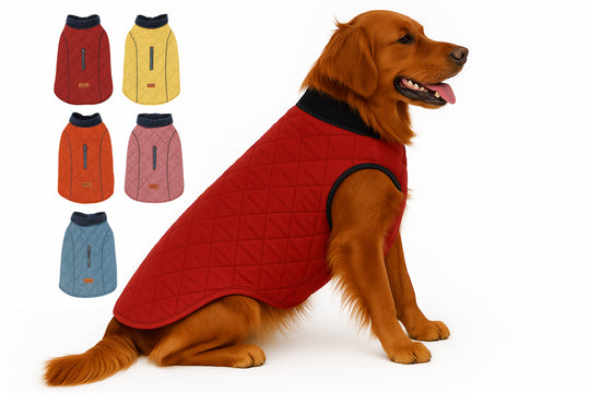 Cozy Quilted Dog Winter Coat