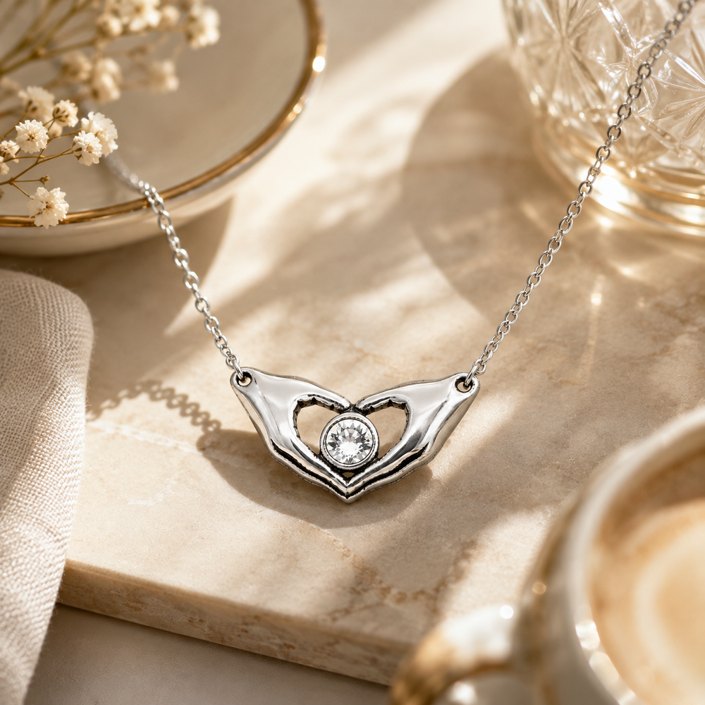 Friends Forever Petite Swarovski Crystal Necklace