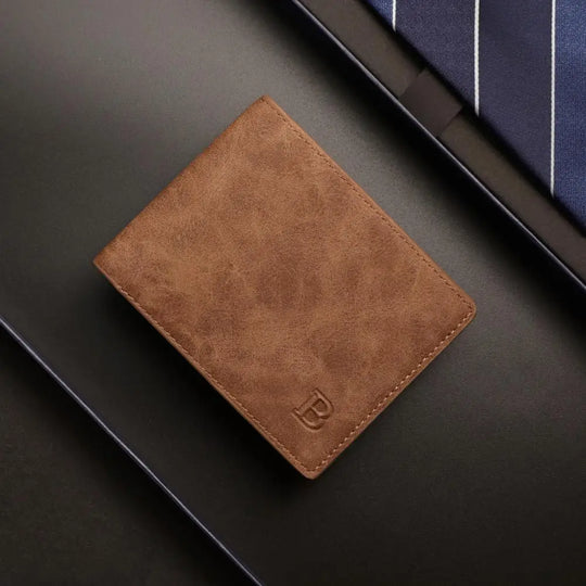 Personalized Engraved PU Leather Bifold Wallet