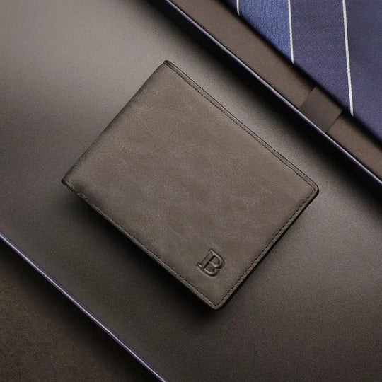 Personalized Engraved PU Leather Bifold Wallet