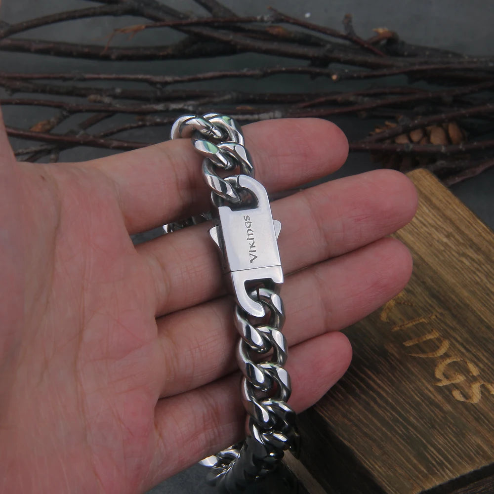 Men’s Stainless Steel Cuban Link Bracelet