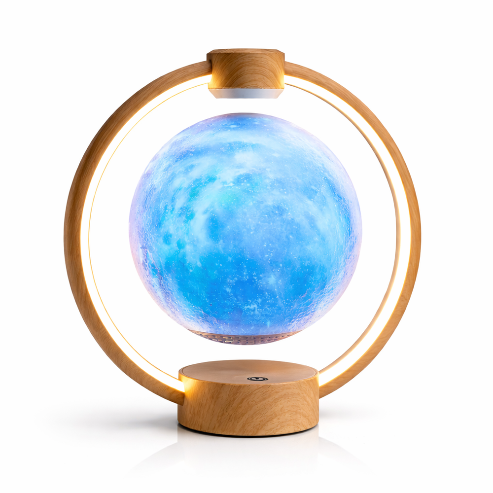 Floating Moon Bluetooth Speaker Lamp