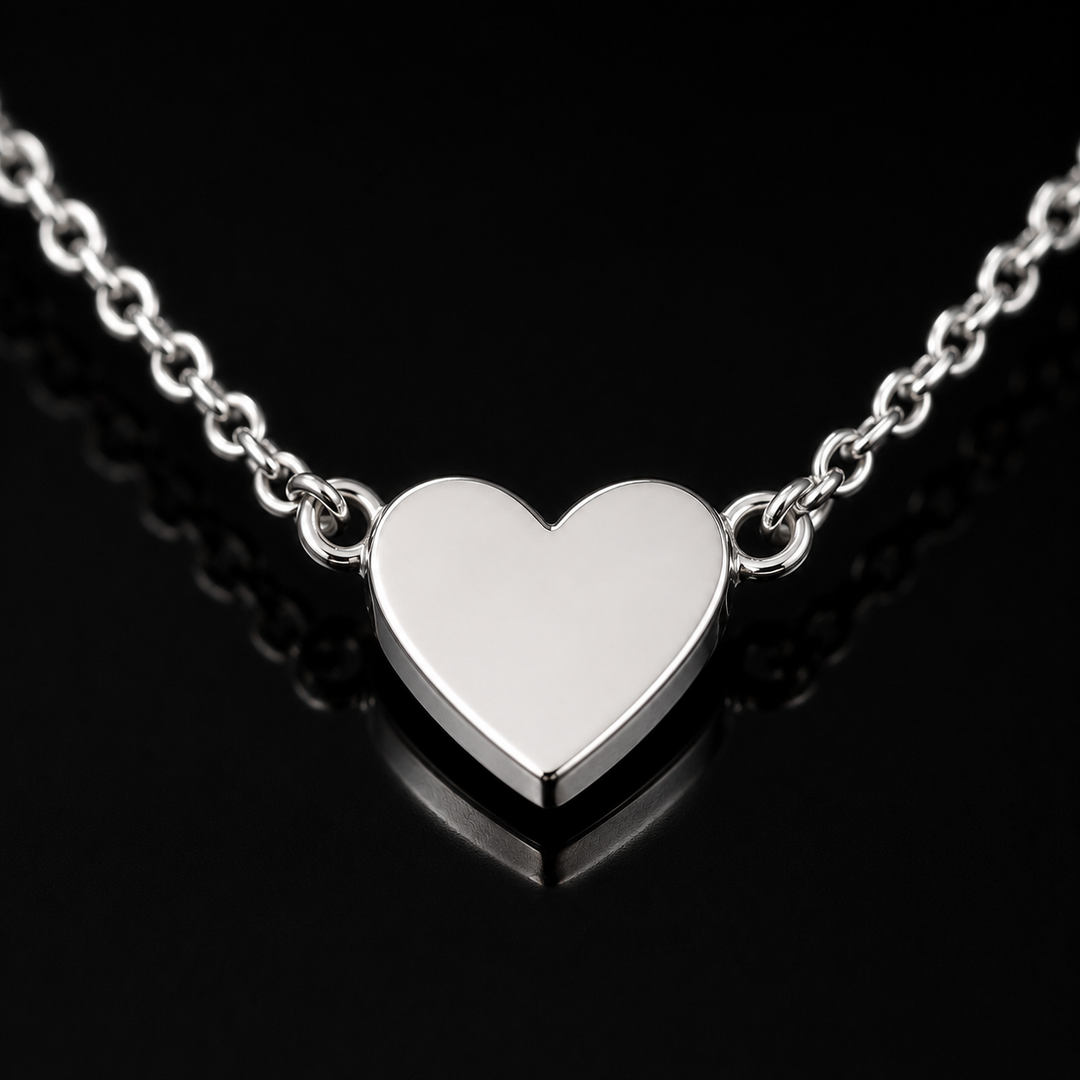 Petite Heart Necklace with Gift Box
