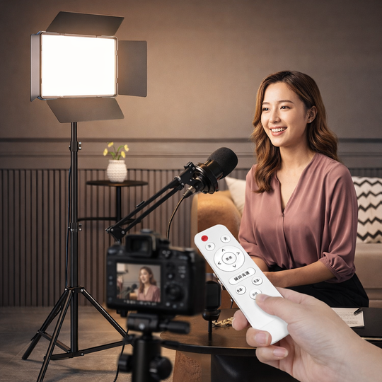 11" LED Streaming Fill Light with Remote &amp; Stand