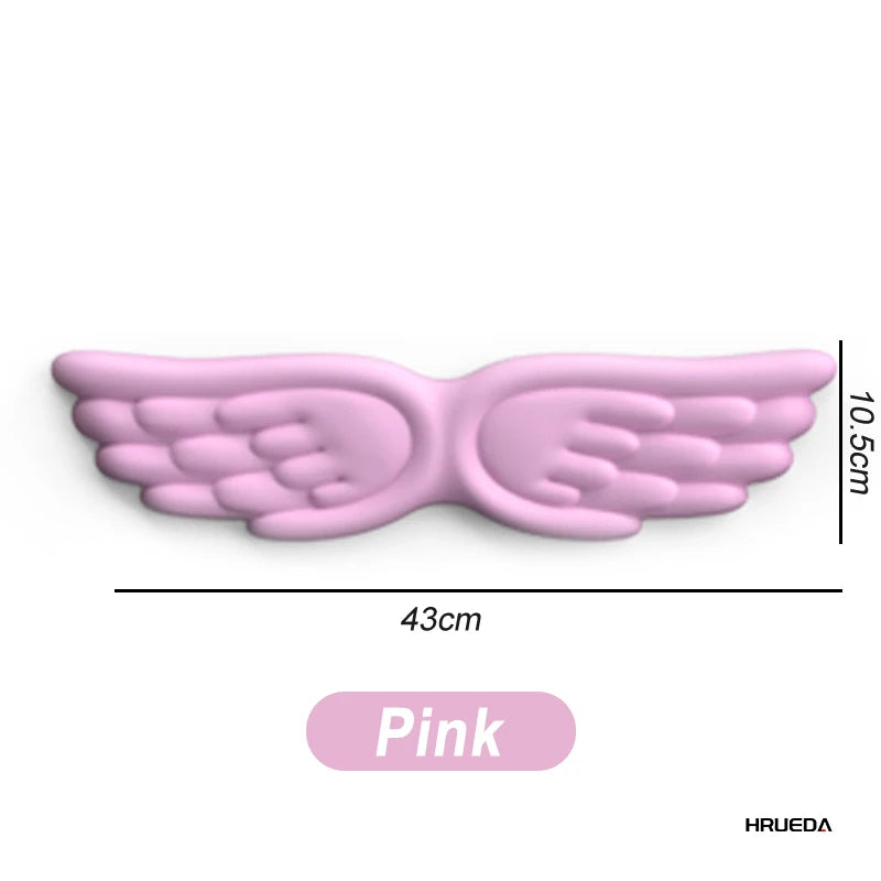 Angel Wing Memory Foam Keyboard &amp; Mouse Wrist Rest Set
