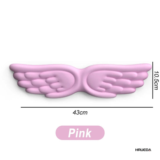 Angel Wing Memory Foam Keyboard &amp; Mouse Wrist Rest Set