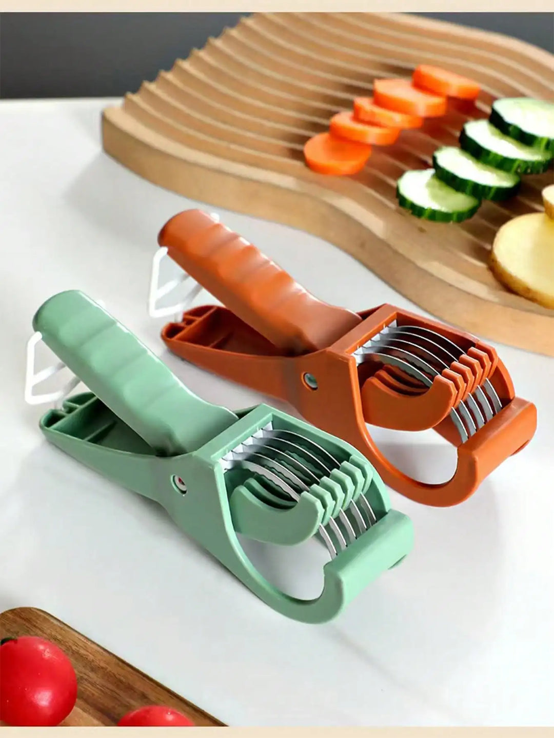 Stainless Steel Manual Vegetable &amp; Fruit Slicer