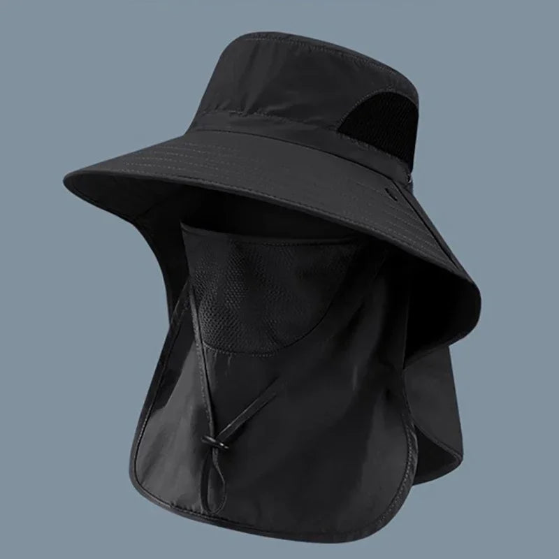 UV Protection Sun Hat with Removable Face &amp; Neck Flap