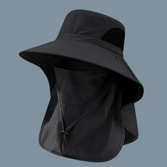 UV Protection Sun Hat with Removable Face &amp; Neck Flap