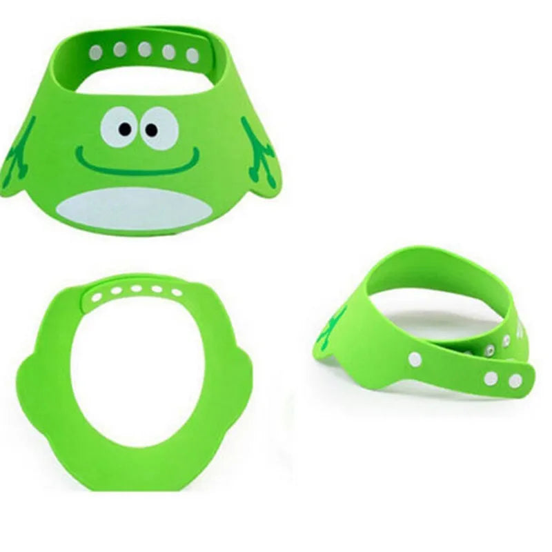 Adjustable Baby Shower Shampoo Hat for Toddlers &amp; Kids
