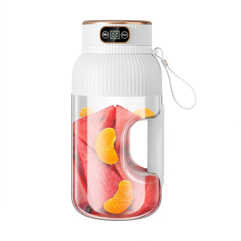 1000ml Portable USB Rechargeable Citrus Juicer Cup