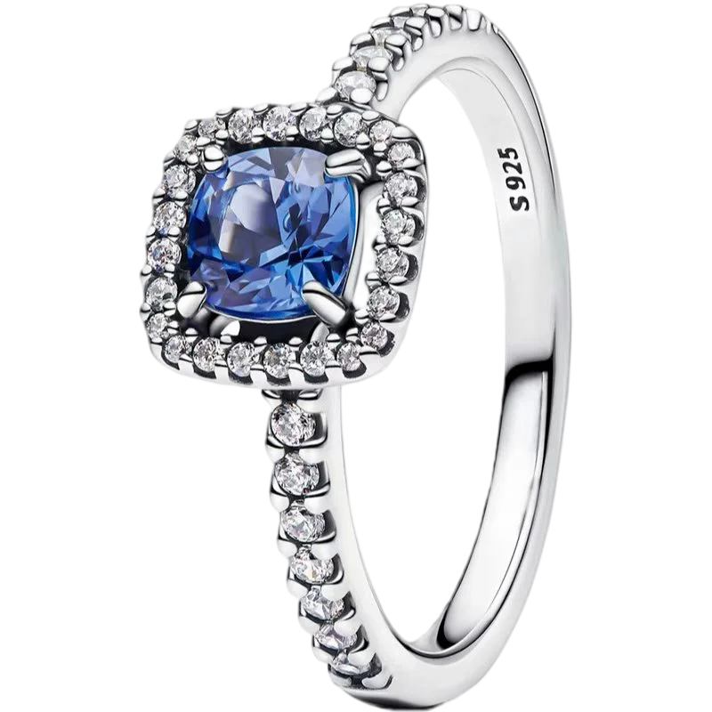 925 Sterling Silver Zircon Fashion Ring