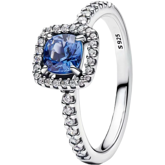 925 Sterling Silver Zircon Fashion Ring