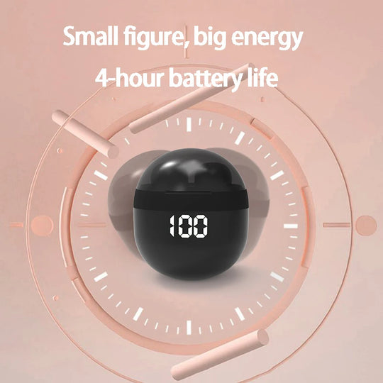 Bluetooth 5.3 Mini Wireless Earbuds with Charging Case