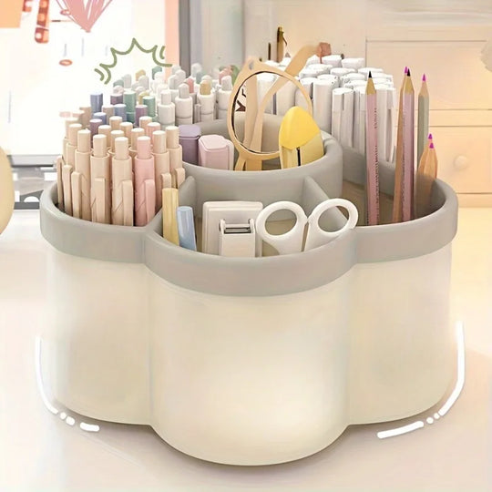 360° Rotating Desktop Pen Holder Organizer