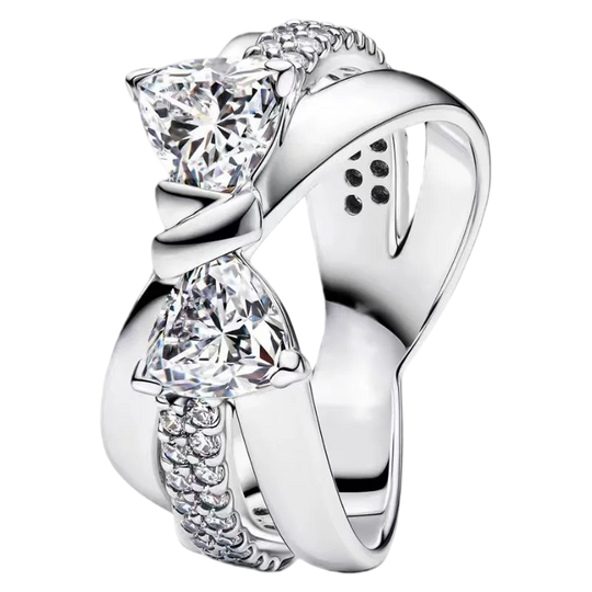 925 Sterling Silver Zircon Fashion Ring