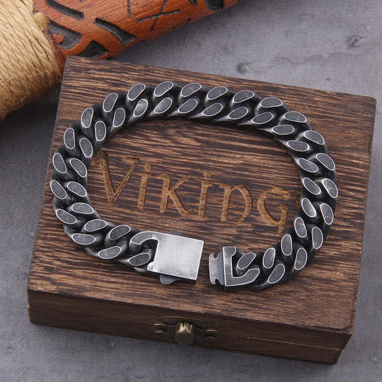 Men’s Stainless Steel Cuban Link Bracelet