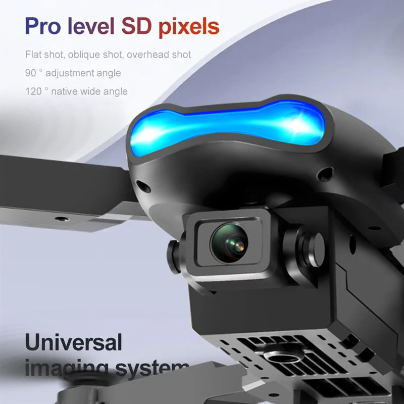 Foldable Dual Camera FPV Drone with Optical Flow Hover