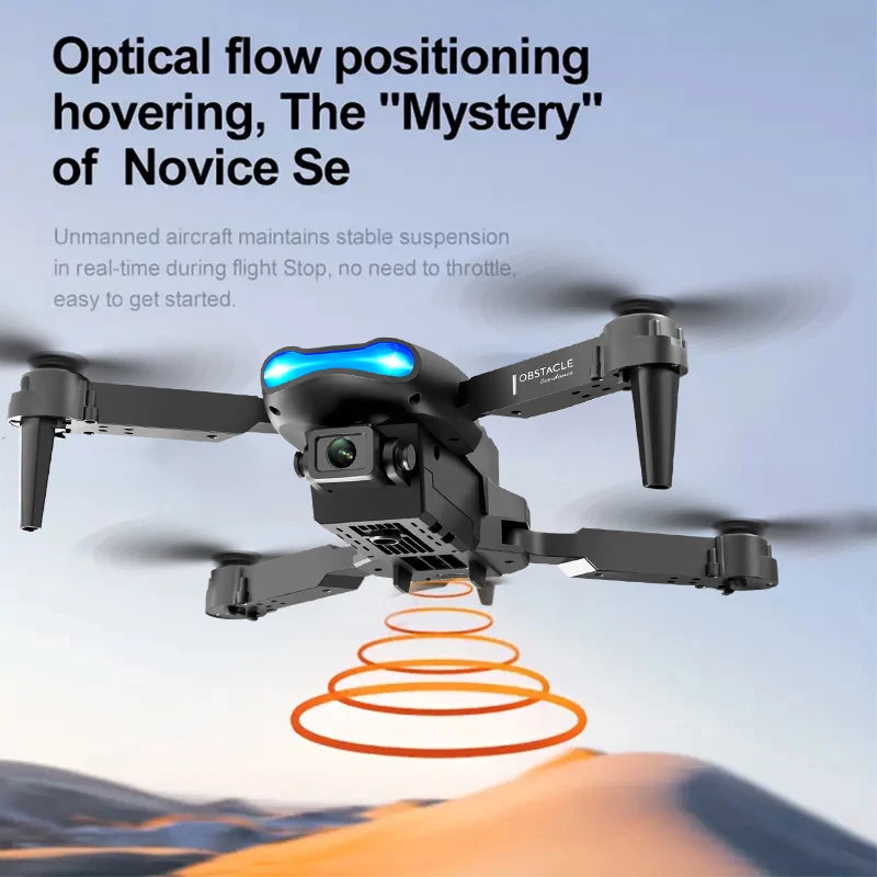Foldable Dual Camera FPV Drone with Optical Flow Hover