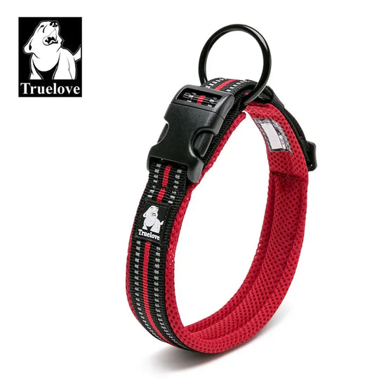 Truelove Padded Reflective Adjustable Dog Collar