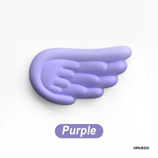Angel Wing Memory Foam Keyboard &amp; Mouse Wrist Rest Set