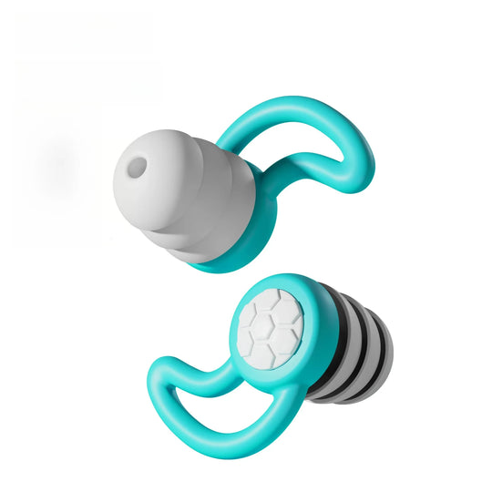 Silicone Noise Filtering Earplugs for Sleep &amp; Swimming