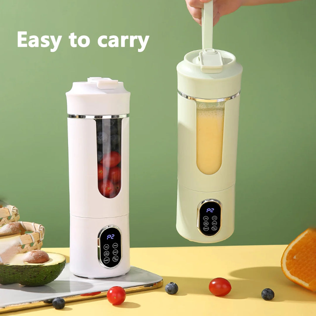 Portable USB Rechargeable Juicer Blender 530ml with 12 Blades
