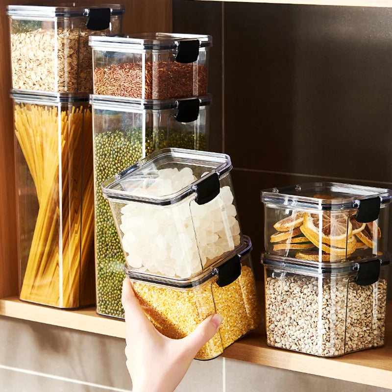 Airtight Food Storage Container Set with Sealed Lids