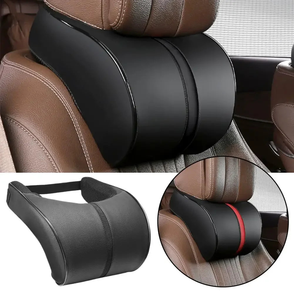 Adjustable Memory Foam Car Neck Headrest Pillow