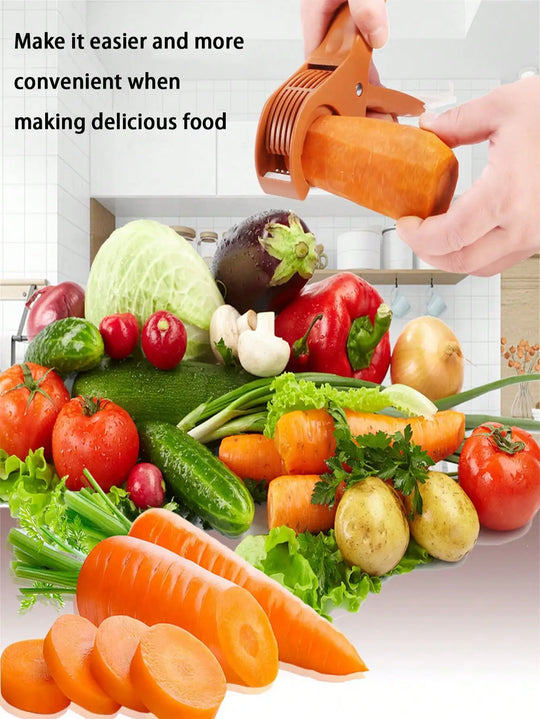 Stainless Steel Manual Vegetable &amp; Fruit Slicer