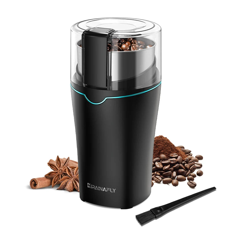 300W Electric Coffee Grinder with Removable Stainless Steel Cup