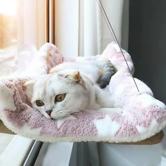 Cat Window Hanging Hammock Bed with Suction Cups